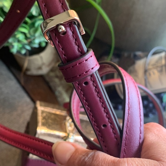 Authentic KATE SPADE Leather gift wrap magnetic snap Crosby/Satchel - Picture 15 of 16